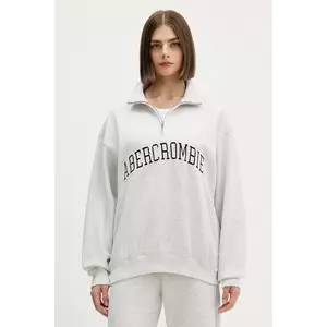 Abercrombie & Fitch bluză culoarea gri, melanj, KI152-5427-112 imagine