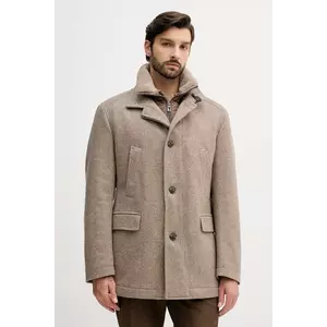 Joop! haină cu lână culoarea bej, 30048637 imagine