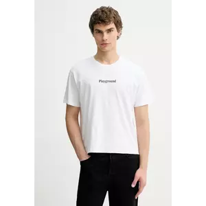 Kaotiko tricou din bumbac culoarea alb, cu imprimeu, AR009-01-M002 imagine