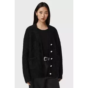 AllSaints cardigan de lână culoarea negru, W077KD imagine