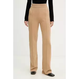 Patou pantaloni de trening de lână culoarea bej, uni, KN2998041 imagine