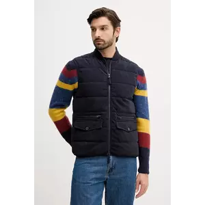 United Colors of Benetton vestă culoarea bleumarin, de iarnă, 2EMRUJ00T imagine