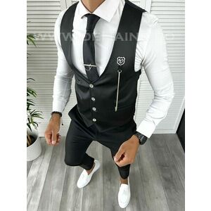 Tinuta barbati smart casual Pantaloni +Vesta V73 imagine