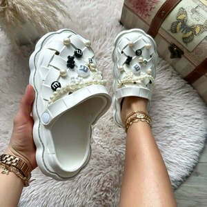 Saboti Papuci dama Albi XF54 imagine