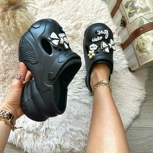 Saboti Papuci dama Negri XF30 imagine