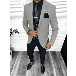 Sacou barbati slim fit 13311 imagine