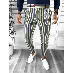 Pantaloni barbati eleganti B9162 F3-4.2.3 E 58-2 ~ imagine
