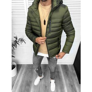 Geaca barbati kaki 5208 53-1 imagine