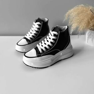 Ghete dama negre LA227 T50-3 imagine