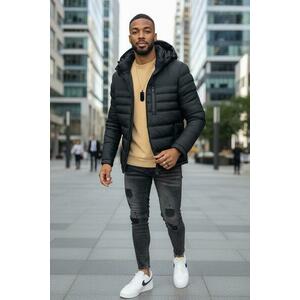 Geaca barbati neagra 5208 116 imagine