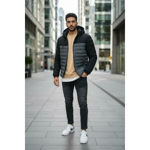 Geaca barbati gri 2517 imagine