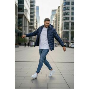 Geaca barbati bleumarin 5226 T13 imagine