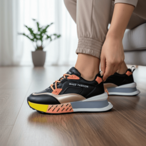 Adidasi dama casual negri CL2312 n12-2 imagine