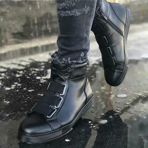 Adidasi barbati inalti negri Z5111 T13-3 imagine