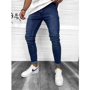 Blugi barbati conici X02 imagine