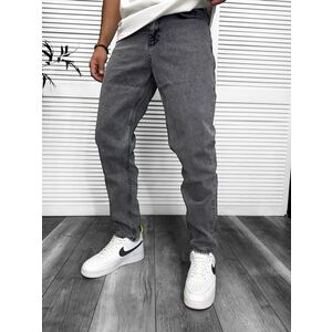 Blugi barbati gri 1160 H6-3 imagine