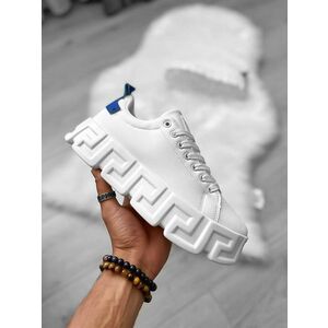 Adidasi barbati VSC Greca albi cu albastru 082 imagine