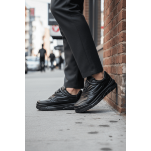 Adidasi barbati VSC casual premium negri 0611 N7-3 imagine