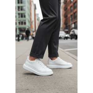 Adidasi barbati casual amq albi 6626 N17-3 imagine