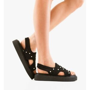 Sandale dama Parson Negre imagine