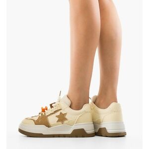 Sneakers dama Rilas Bej imagine