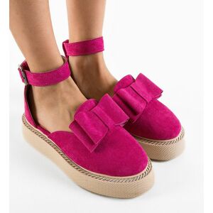Pantofi Casual Marbo Fuchsia imagine