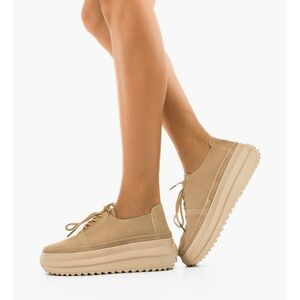Pantofi Casual Reprale Bej imagine