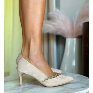 Pantofi dama Caiden Bej imagine