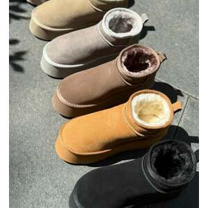 Cizme tip Ug Zayne Negre imagine