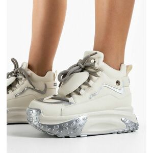 Sneakers dama Myzor Albi imagine