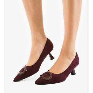 Pantofi stiletto dama Lyda Mov imagine