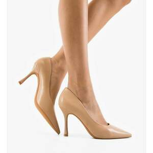 Pantofi stiletto dama Smart Bej imagine