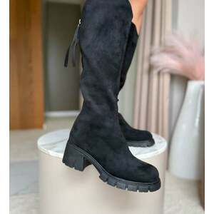 Cizme dama Simon Negre 2 imagine