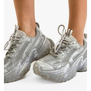 Sneakers dama Kannka Gri imagine