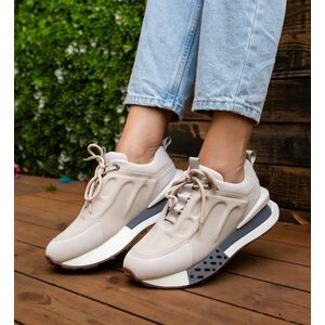 Sneakers dama Kajmer Bej imagine