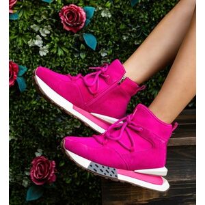 Sneakers dama Klawan Fuchsia imagine