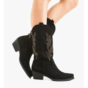 Cizme dama Kaitlyn Negre imagine