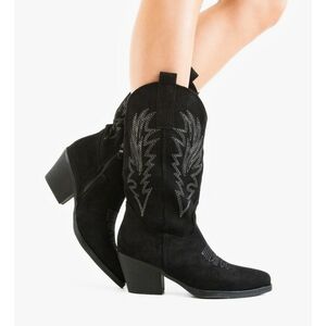 Cizme dama Jack Negre imagine