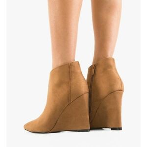 Botine dama Patton Camel imagine