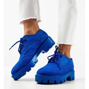 Pantofi Casual dama Gomine Albastri imagine