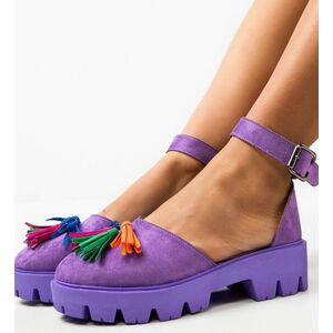 Pantofi Casual Jaila Mov imagine