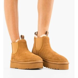 Cizme tip Ug Heniz Camel imagine