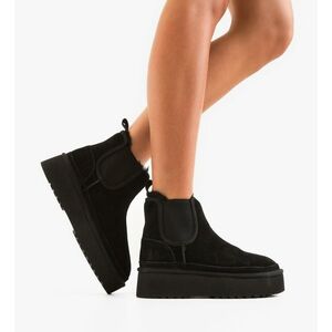 Cizme tip Ug Heniz Negre imagine