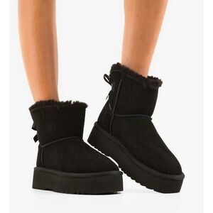 Cizme tip Ug Reran Negre imagine