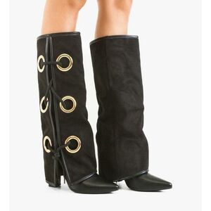 Cizme dama Beard Negre imagine