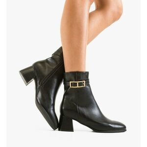 Botine dama Elliott Negre imagine