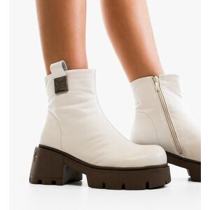 Botine dama Opah Albe imagine