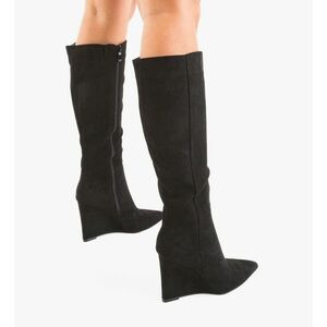 Cizme dama Rhodri Negre imagine