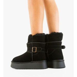 Cizme tip Ug Nerja Negre imagine