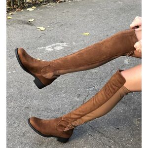 Cizme Camilia Camel imagine